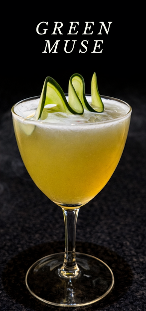 Green Muse cocktail